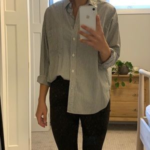 Button Up Stripped Shirt